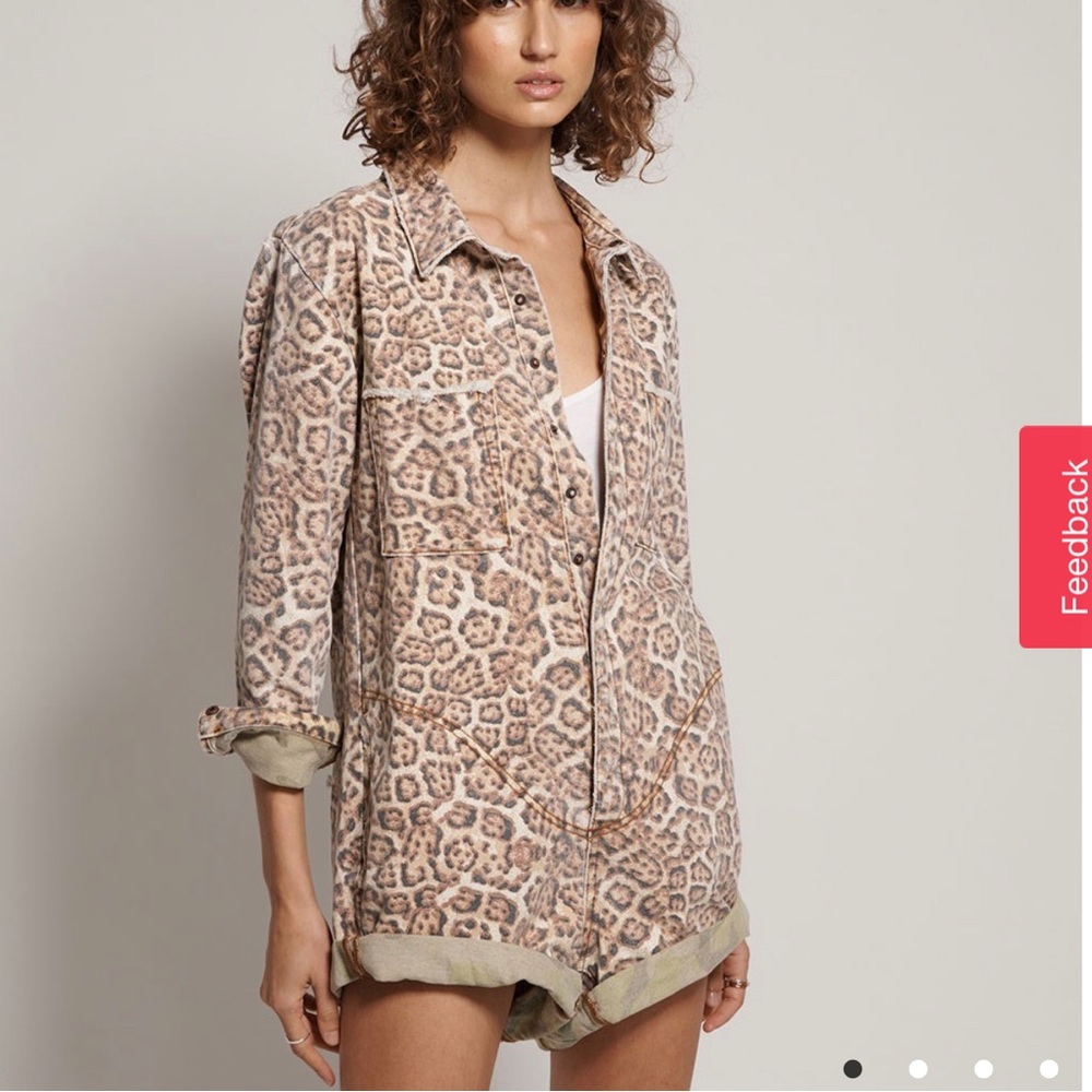 LEOPARD PROPHECY JUMPSUIT, ONE TEASPOON, XS